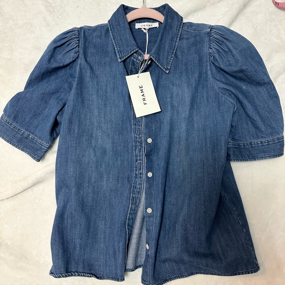 Frame Medium denim top